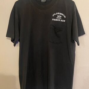 Vintage Florence 13th Annual Prison Run SINGLE STITCH Men’s Size Large VTG